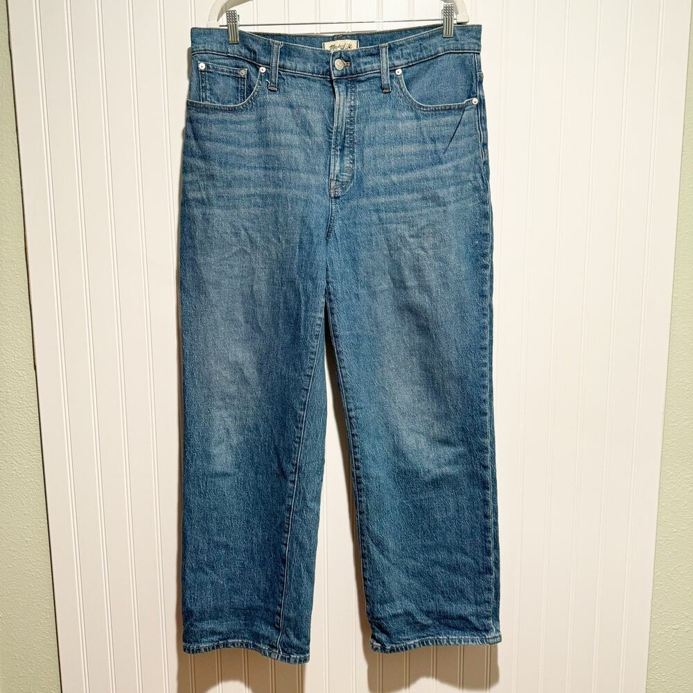 Madewell Perfect Vintage Wide Leg Jeans Size 32 - Picture 2 of 7